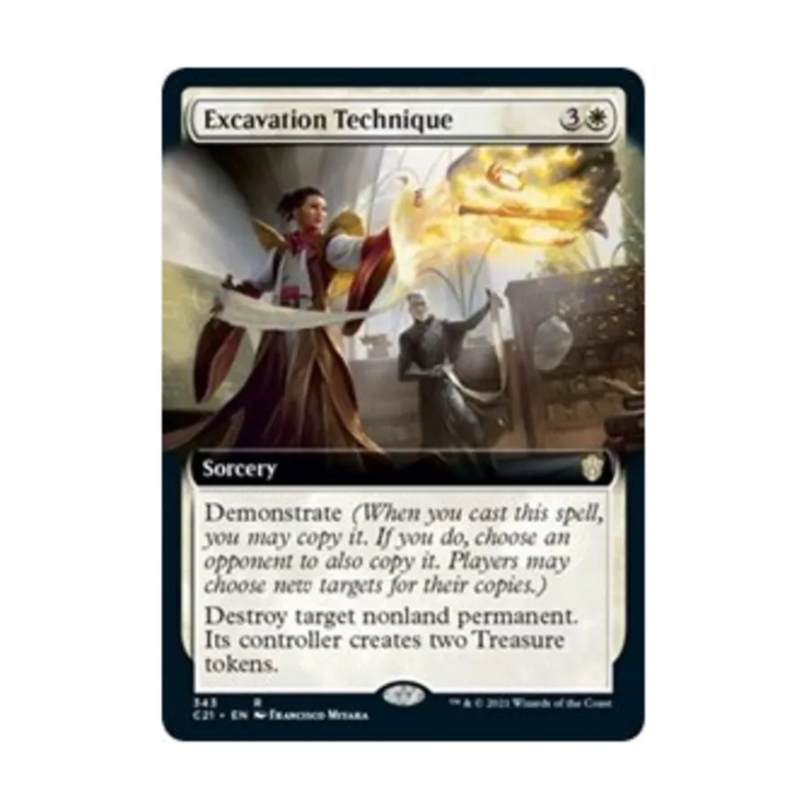 

CCG Техника раскопок (расширенное искусство) (клавиша R), MTG - Commander 2021