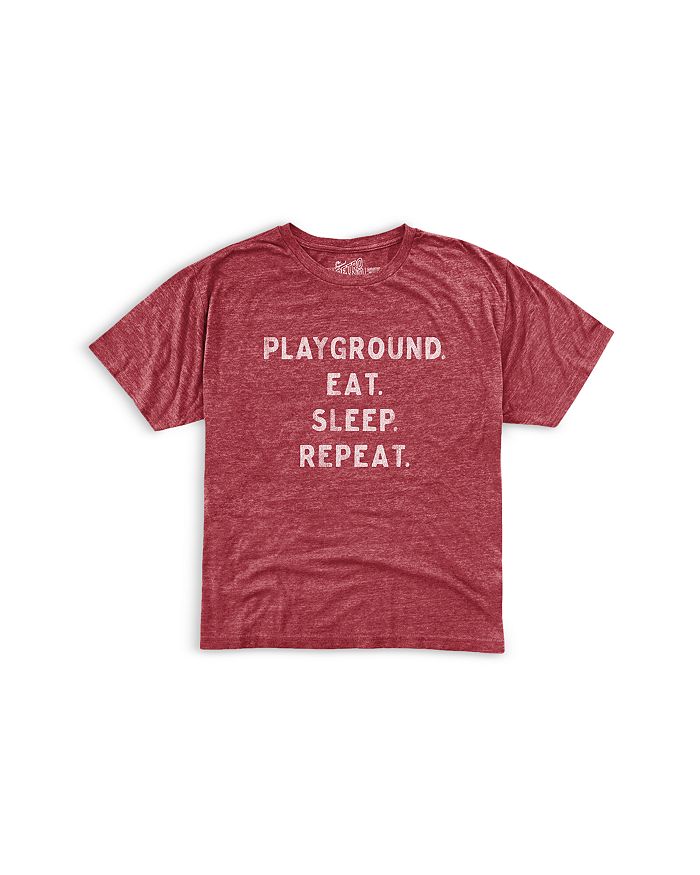 

Футболка для мальчиков "Playground Eat Sleep Repeat" - для малышей Retro Brand, фиолетовый