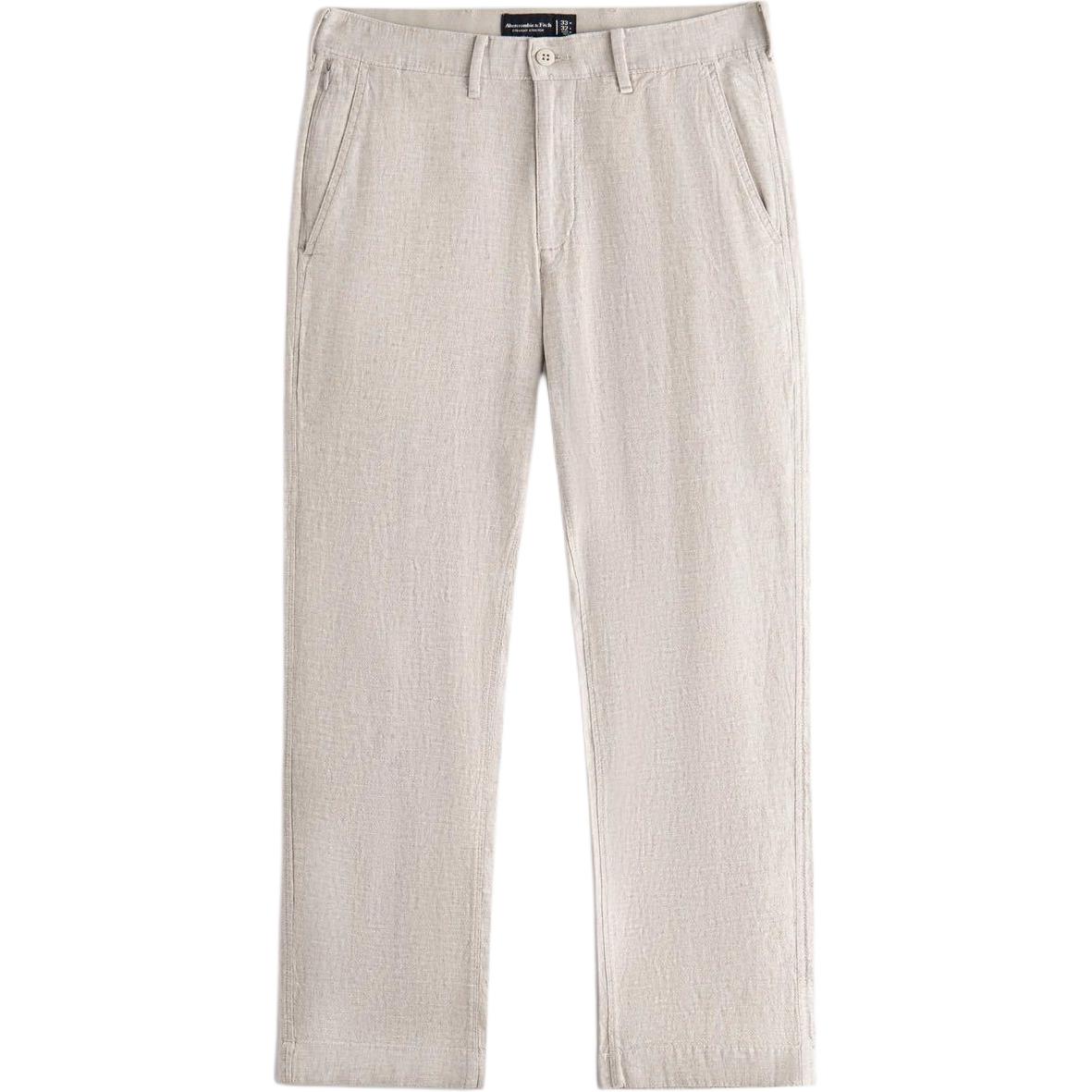 

Abercrombie＆Fitch Повседневные брюки мужские светло-бежевые