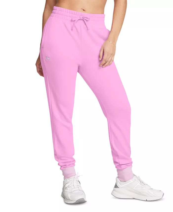

Женские флисовые джоггеры Rival Under Armour, красный