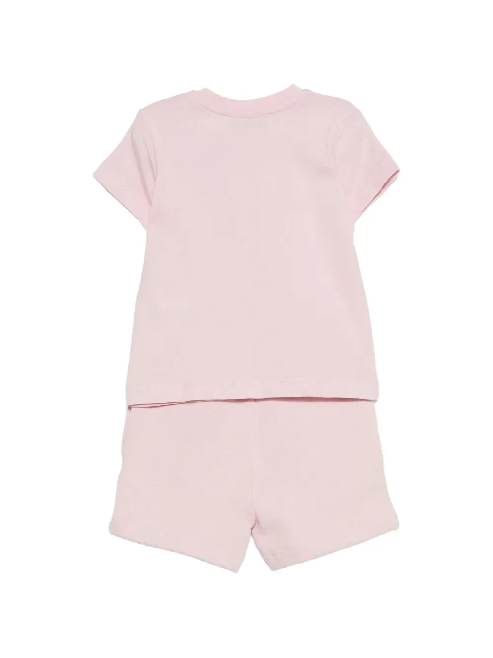Комплект из футболки и шорт с логотипом Msgm Kids, розовый — фото 2