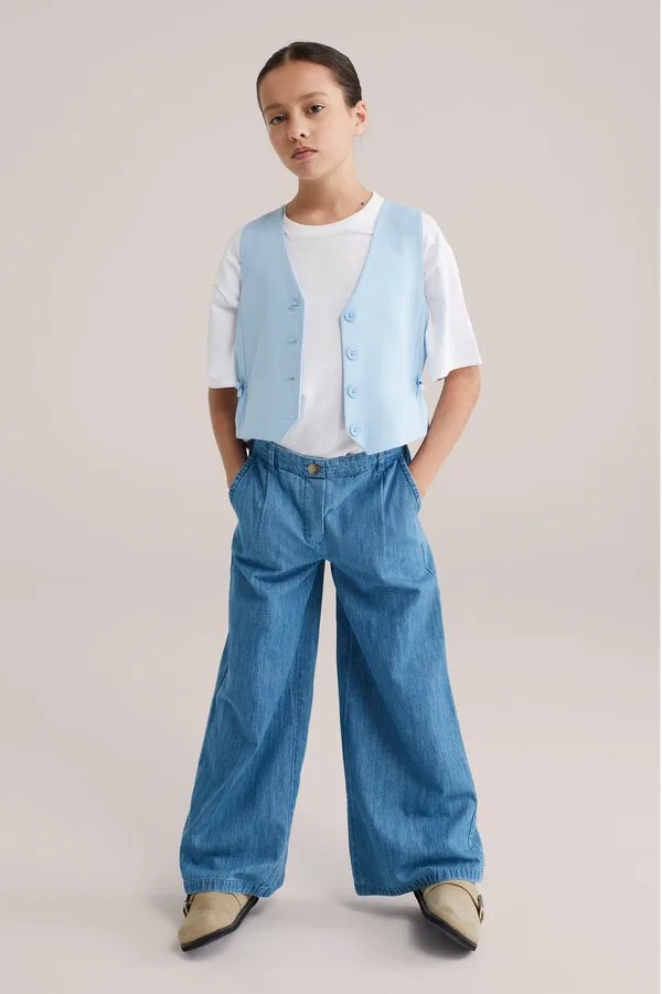 Джинсы свободного кроя ridge We Fashion, Blue — фото 3