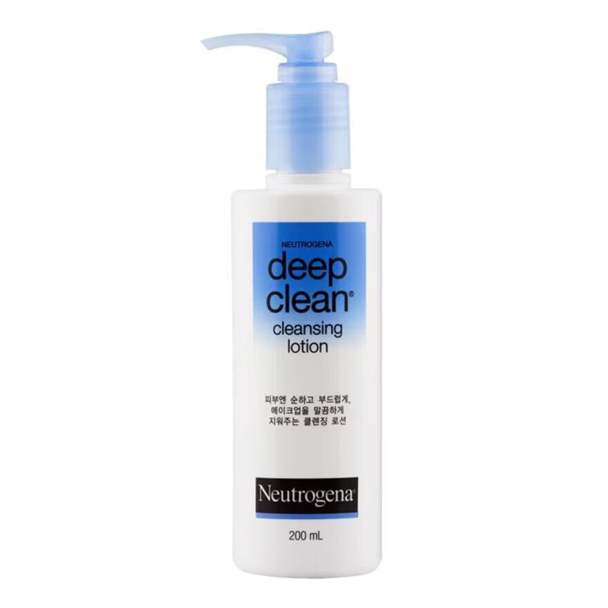 

Neutrogena Очищающий лосьон Deep Clean 200 мл, White