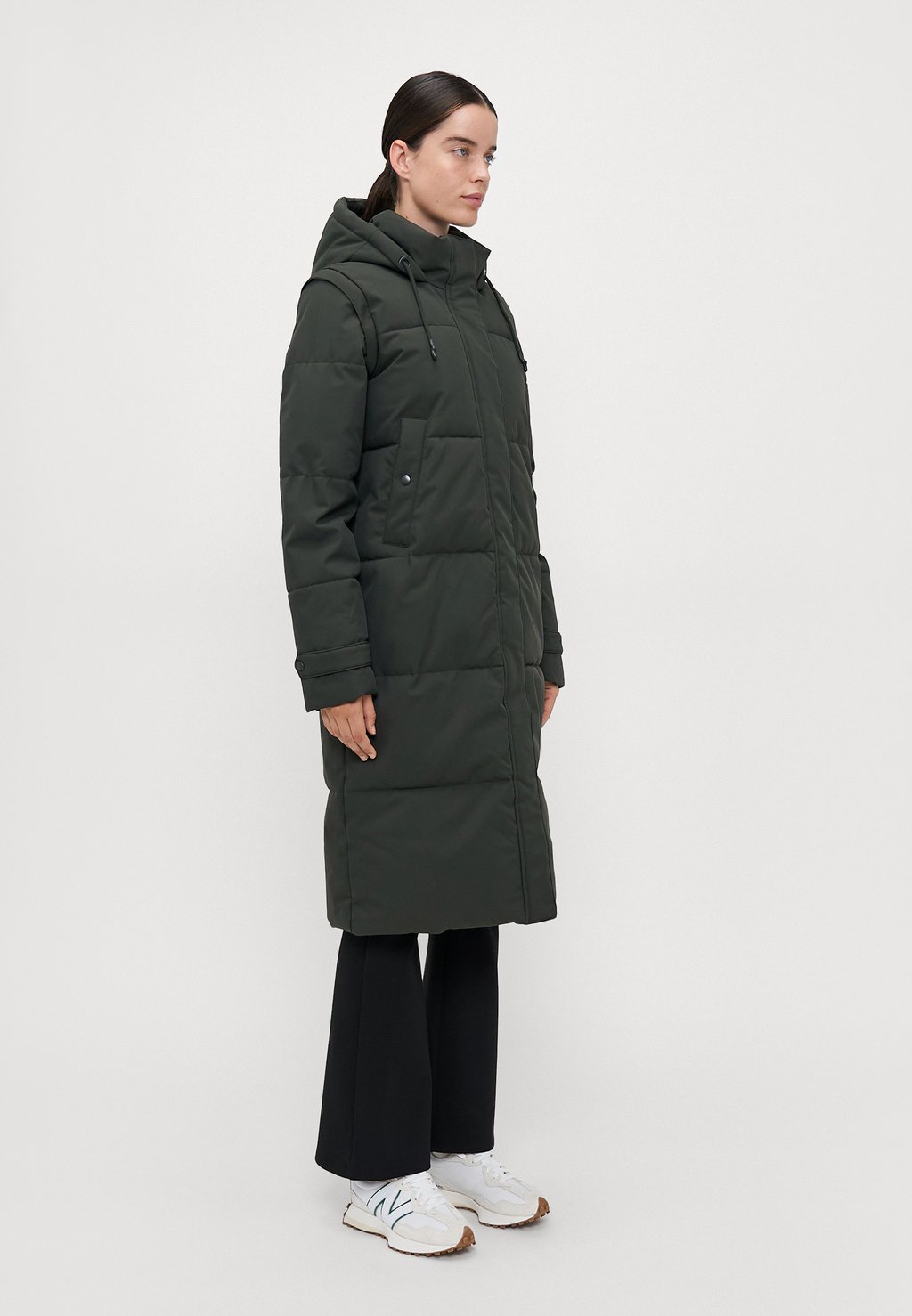 

Зимнее пальто VMMARGARET LONG COAT Vero Moda Tall, темно-зеленый