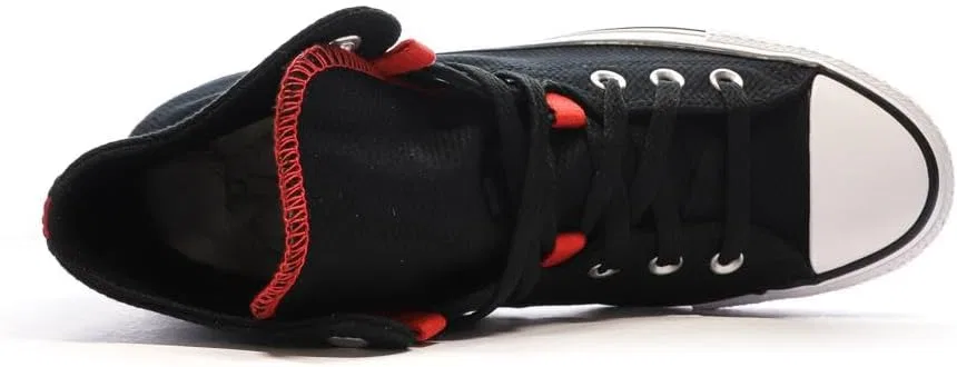 Кроссовки Converse Chuck Taylor All Star, черно-красно-белые — фото 4
