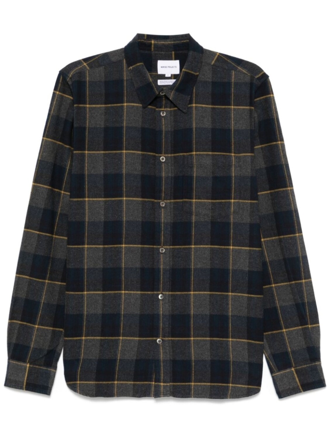 

Norse Projects рубашка Osvald, синий