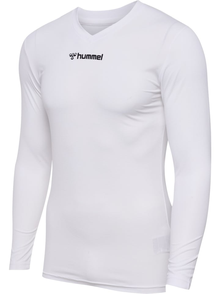 

Футболка "Hmlbl Essential Tee L/S" белого цвета Hummel