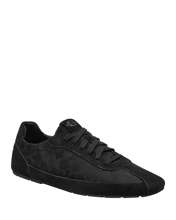 Нейлоновые кроссовки без жесткой конструкции Coach, Black