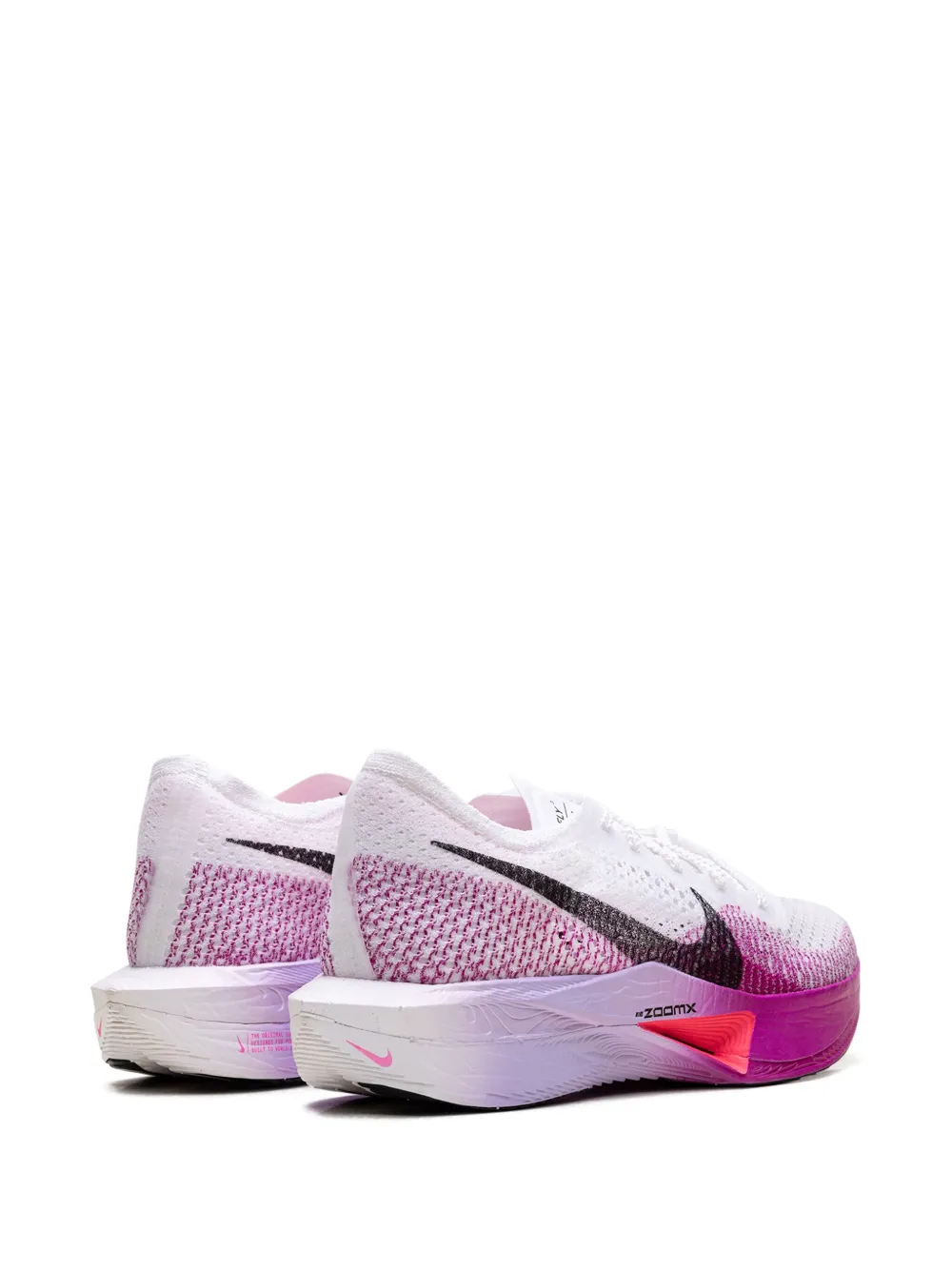 Кроссовки ZoomX Vaporfly Next% 3 White/Vivid Purple/Purple Agate/Black Nike, фиолетовый — фото 3