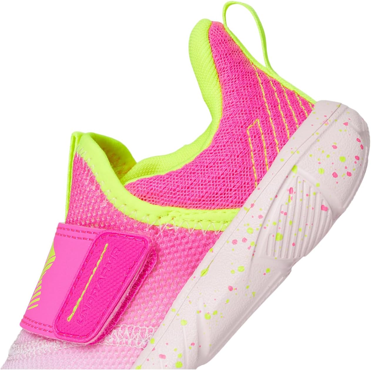 

Кроссовки Under Armour Kids Flash, цвет Prime Pink/Rebel Pink/High Vis Yellow