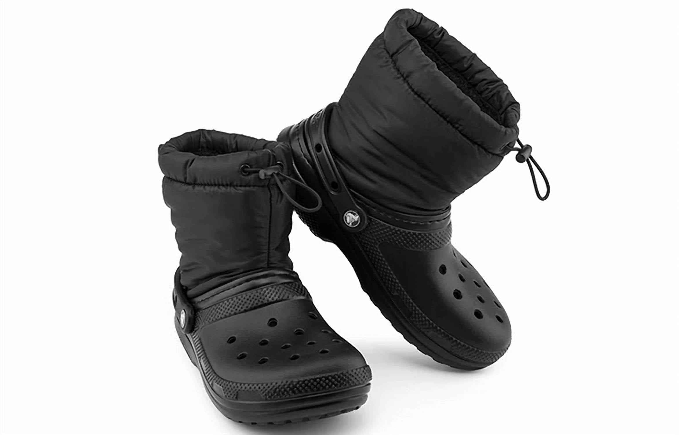 

Женские классические ботинки Neo Puff на подкладке, черного цвета Crocs, черный