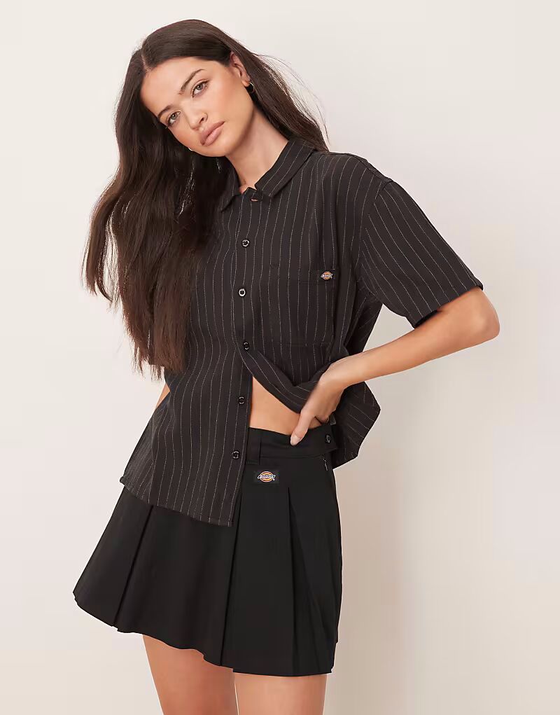 

Юбка-плиссе Dickies unionville черного цвета