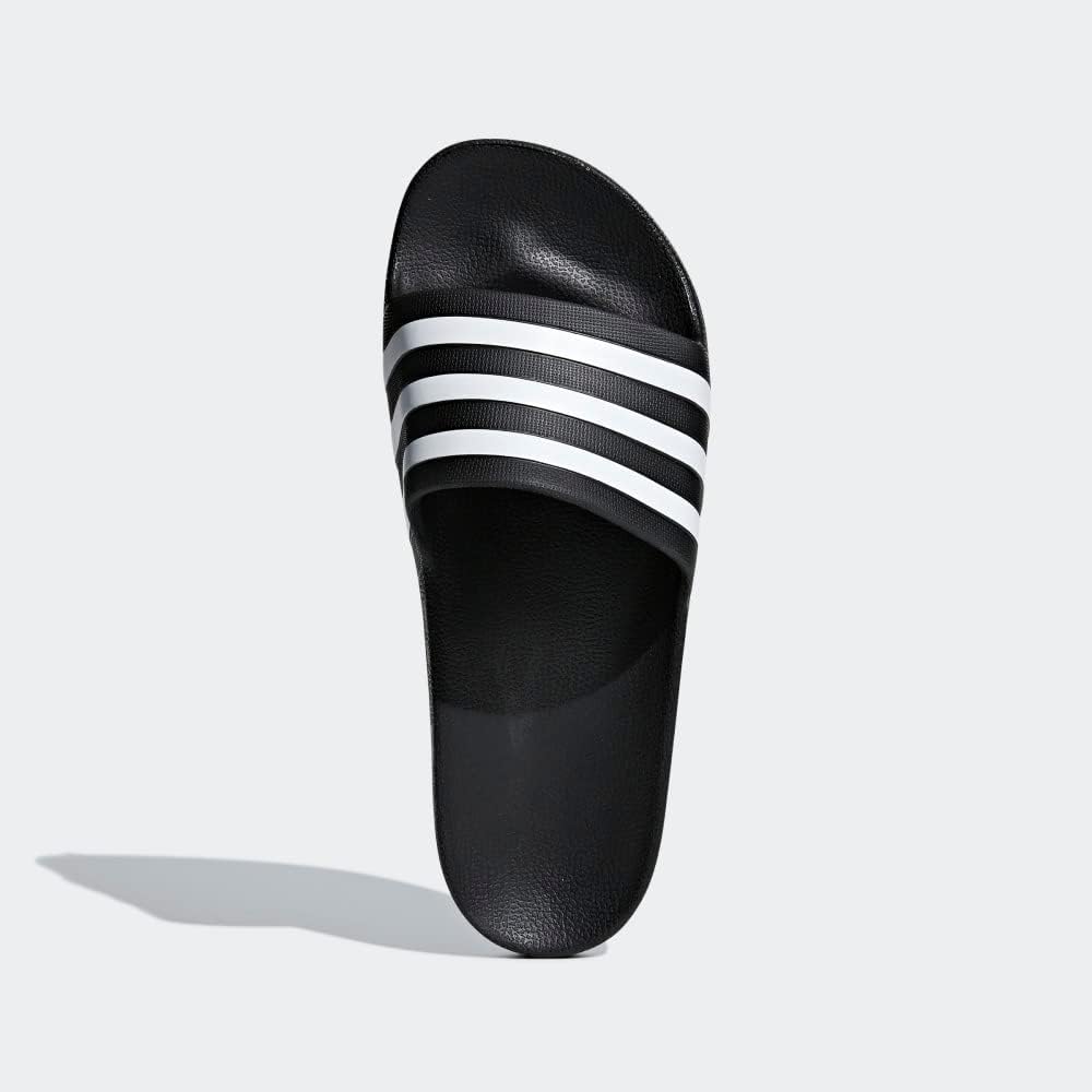Сандалии adidas Adilette Aqua для взрослых, унисекс, белый/черный — фото 3
