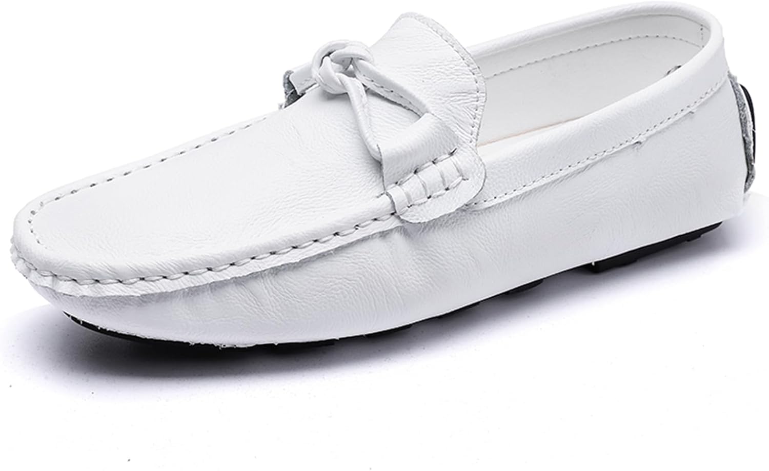 

Мужские пенни-лоаферы Abborora, мокасины для вождения, модные удобные туфли на плоской подошве, ботинки для мужчин, белый