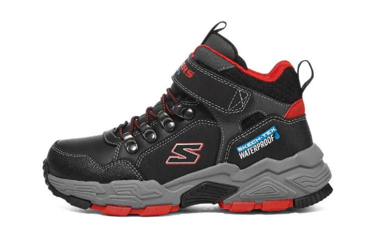 

Детские повседневные кроссовки Black Red Kids' Skechers