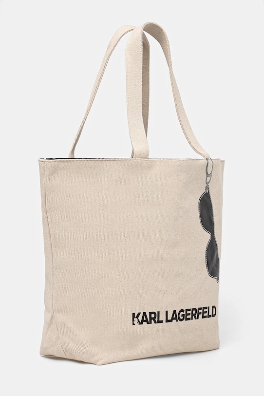 

Двусторонняя сумка Karl Lagerfeld, бежевый