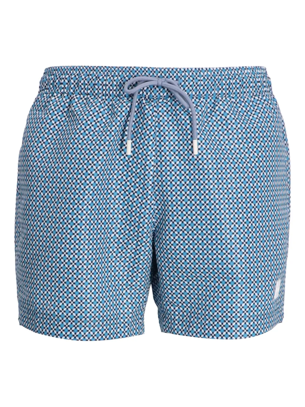 

Плавки-шорты с геометричным узором Boss, синий
