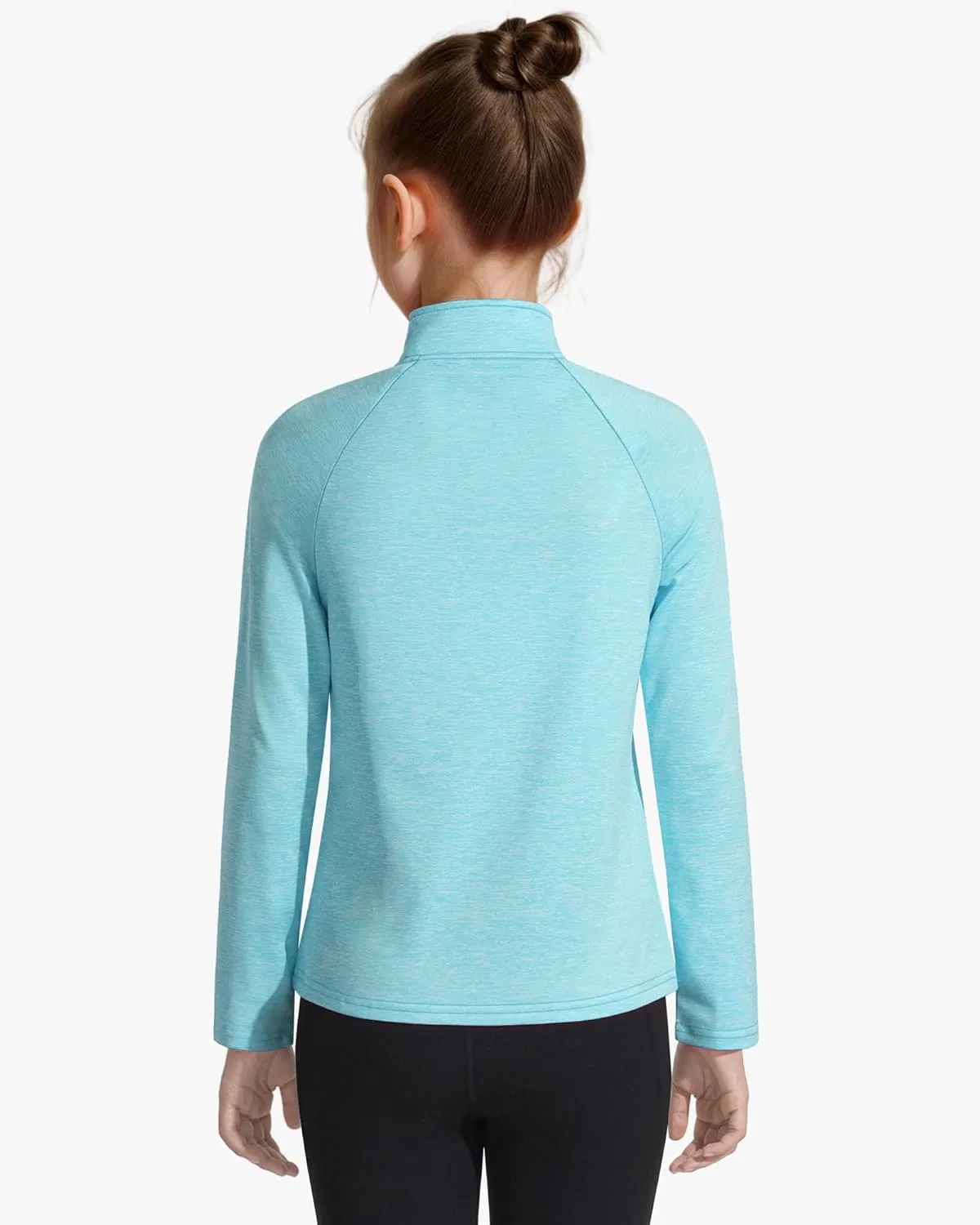 Футболка с длинным рукавом Quick Dry Athletic, ZUEMET, Light Blue — фото 3
