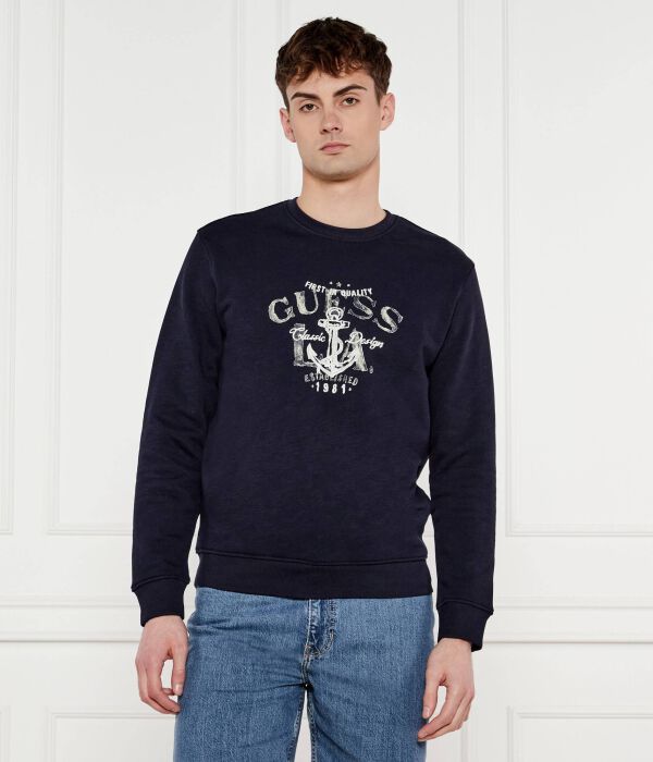 

Свитер Regular fit Guess Jeans, синий