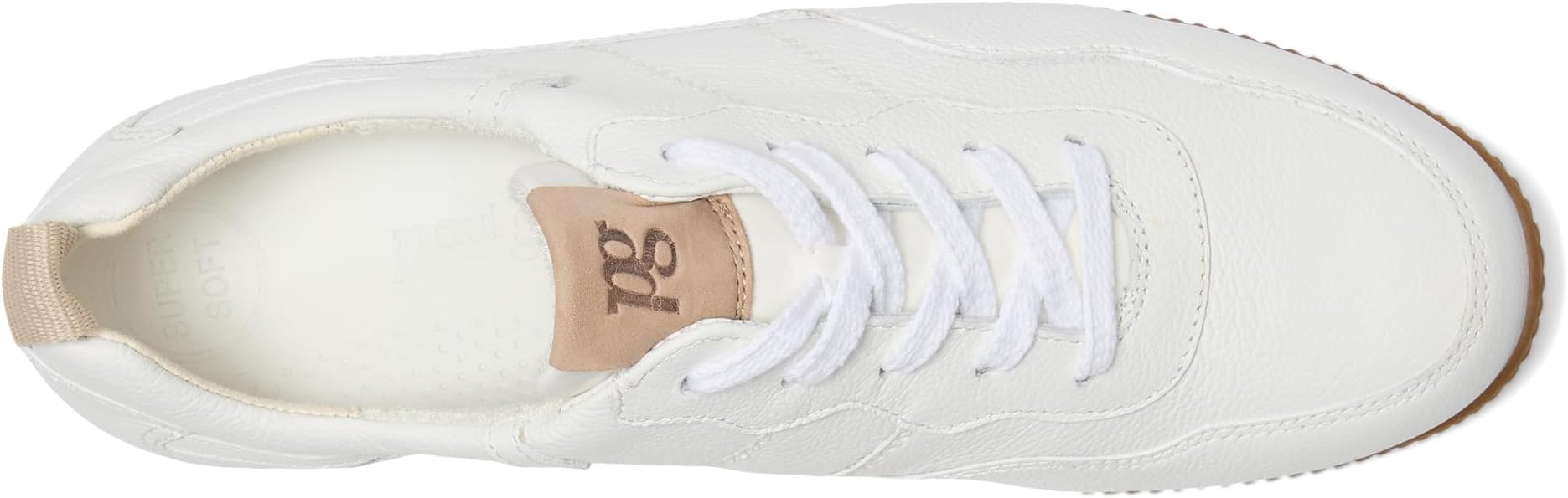 Кроссовки Paul Green Women's Chantel Sneakers, White Antelope Combo — фото 2