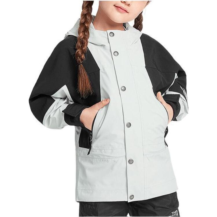 THE NORTH FACE Детская уличная куртка, цвет Gray — фото 3