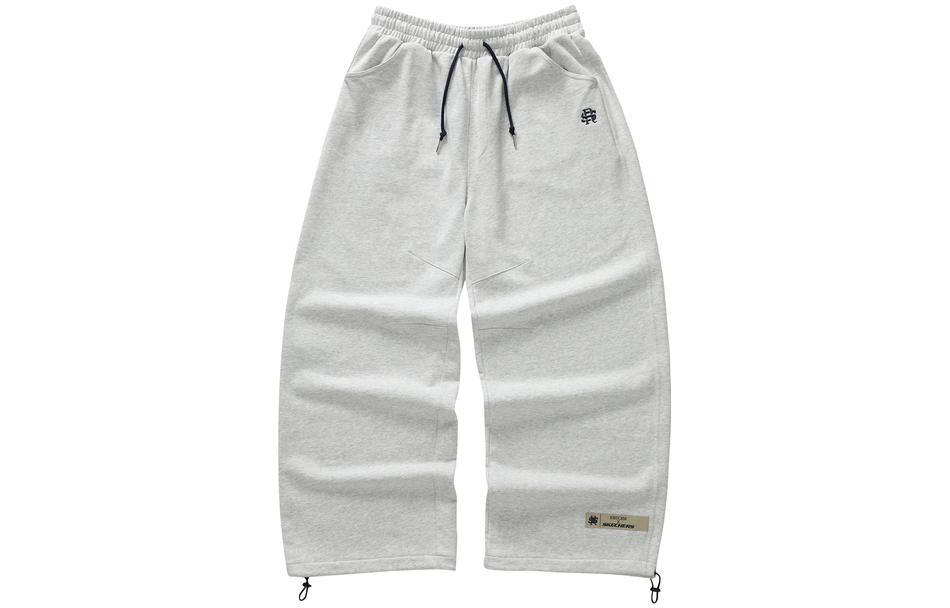 

X ROMANTIC CROWN совместная серия вязаные спортивные брюки унисекс Greige Skechers, бежевый/02F0