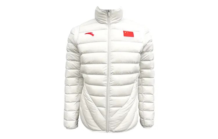 

ANTA Спортивная куртка пуховик мужская песочный серый, Sand Grain Gray