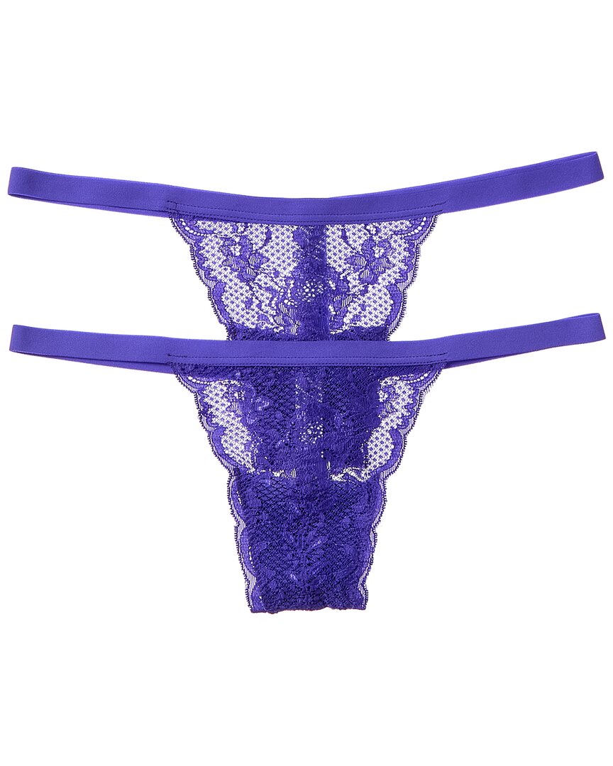 

Cosabella 2 шт Never Say Never Стринги, фиолетовый