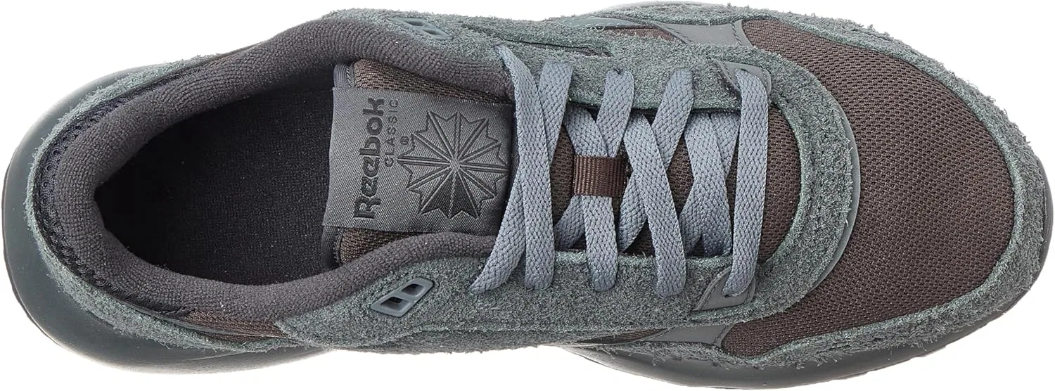 Кроссовки Reebok Unisex Classic Leather 2400, Dark Matter Grey 5 Grey 6 — фото 4