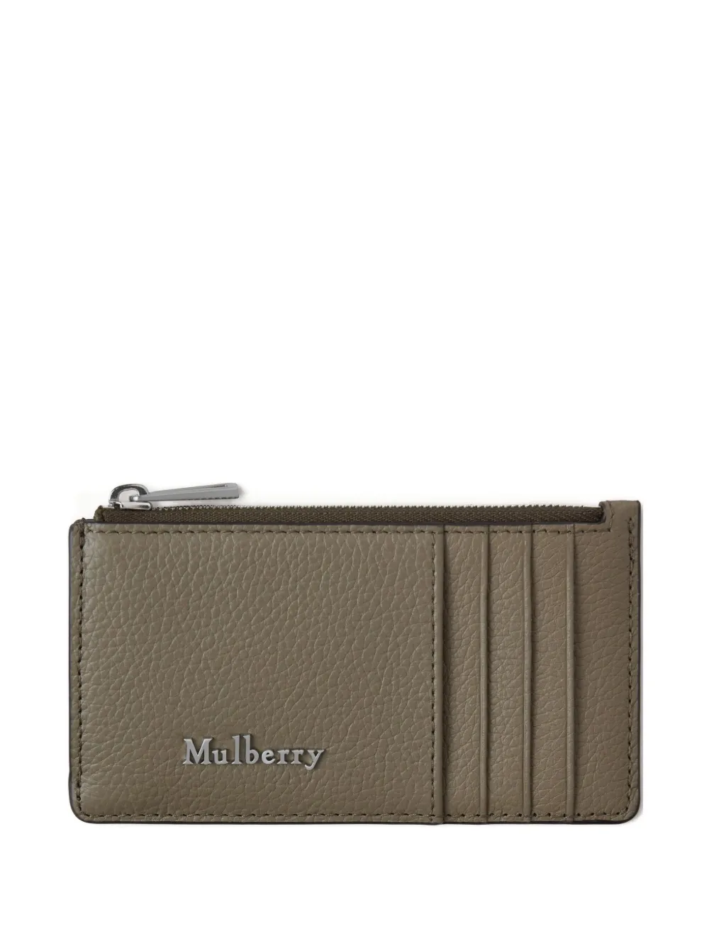 

Держатель для карт Farringdon с карманом на молнии Mulberry, зеленый