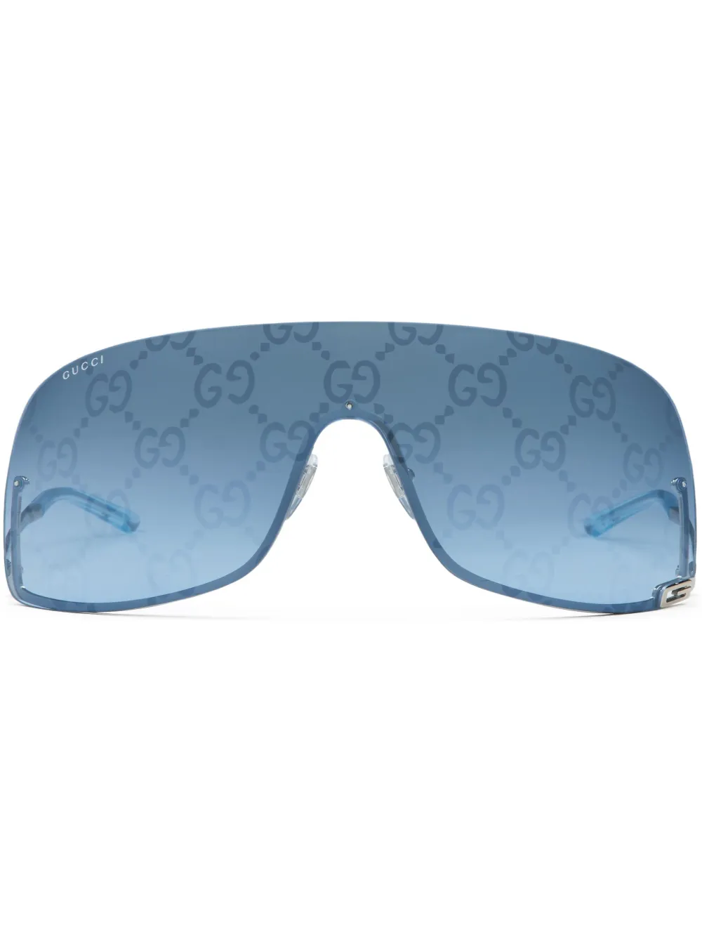 

Солнцезащитные очки с узором GG Supreme Gucci Eyewear, синий