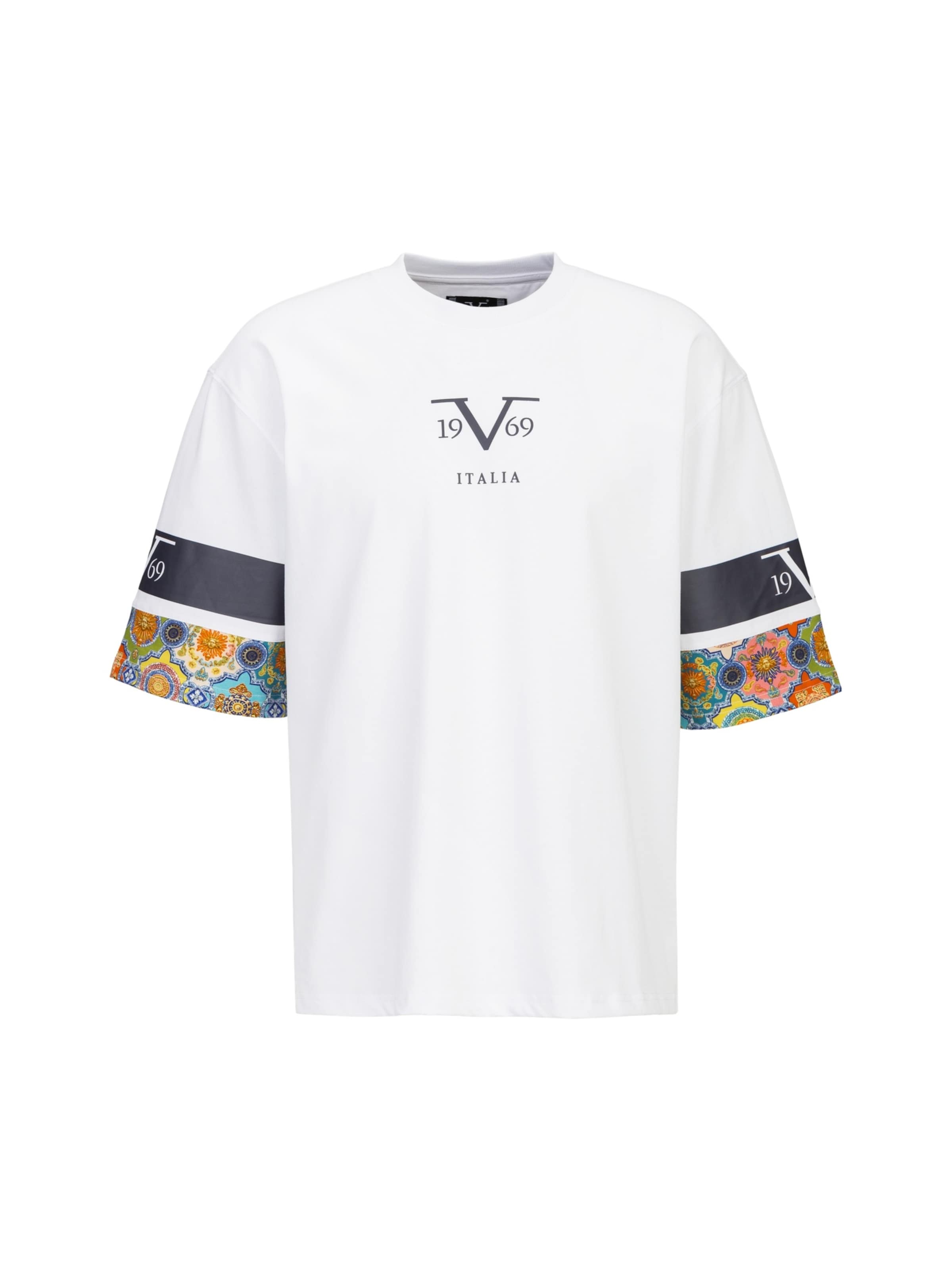 

19V69 ITALIA Футболка 'Tamaro' в белом цвете