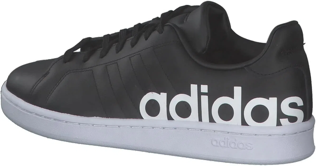 Мужские спортивные кроссовки Adidas Grand Court LTS, Core Black Core Black Ftwr White — фото 3