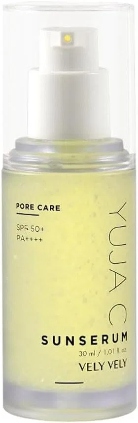 Сыворотка Vely Vely (Brie) — Солнцезащитная с юдзу SPF50+ PA++++, 30 мл