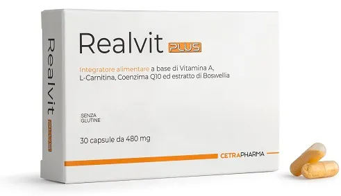 

Добавка Realvit Plus 30 капсул Cetra Pharma