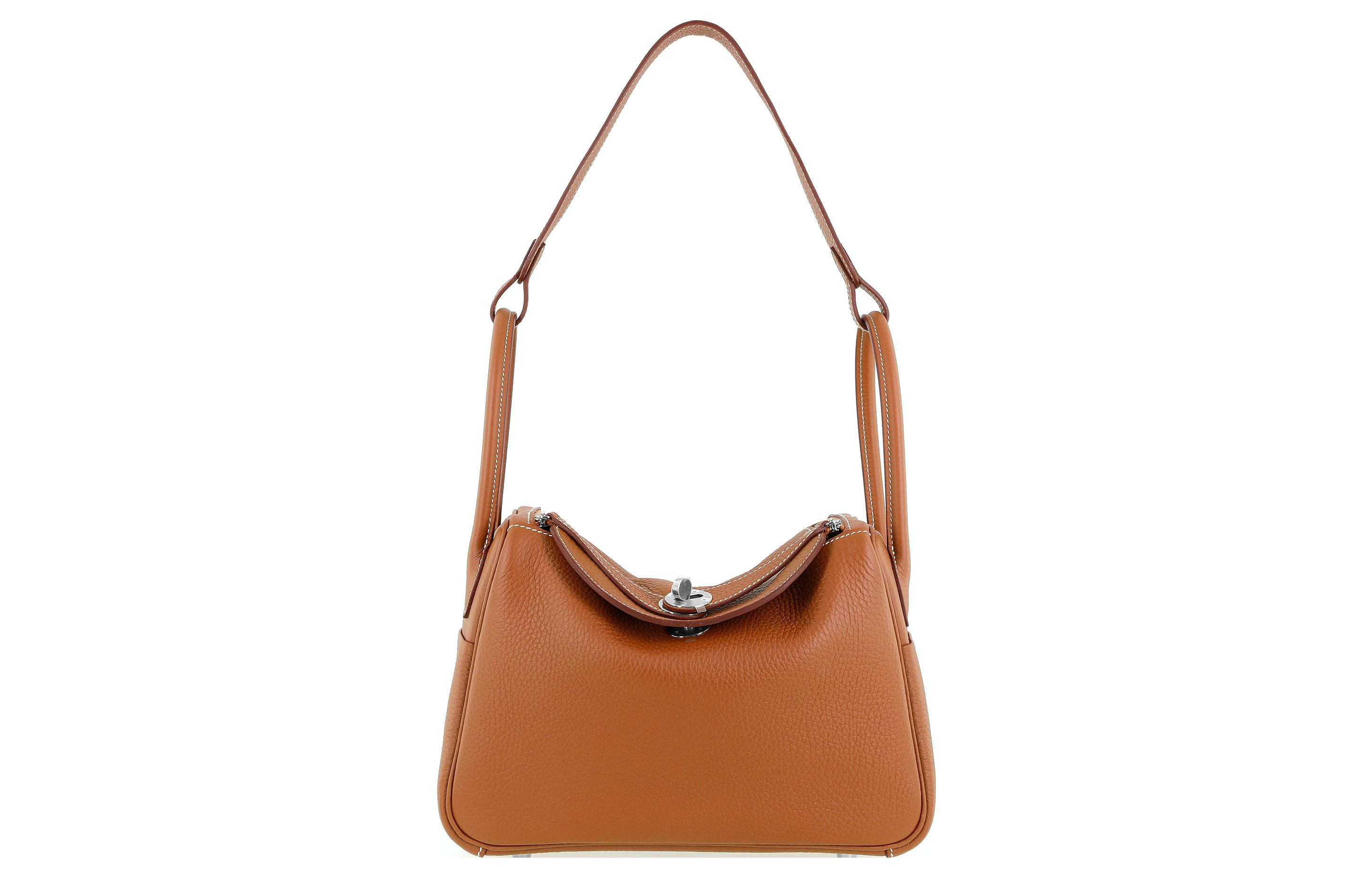 

Сумка через плечо Lindy Taurillon Clemence из коровьей кожи HERMES, u stamp, non-original hardware protective film/incomplete original protective film