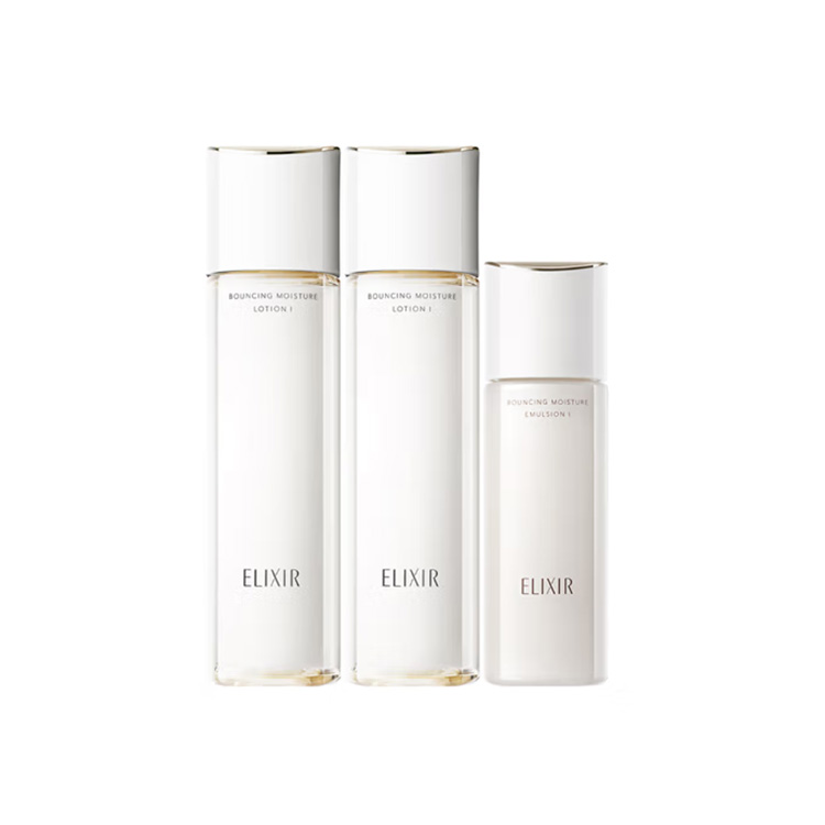 

Набор для ухода за кожей с сывороткой для обновления коллагена, вода и эмульсия: подтягивающий, увлажняющий, очищающий 170мл+130мл+145г ELIXIR