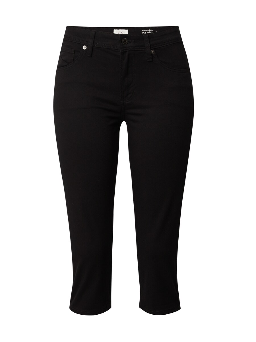 

Джинсовые шорты QS Slim fit Jeans, черный