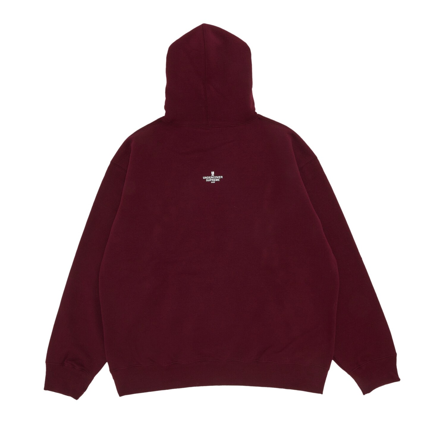 Толстовка с капюшоном Supreme x UNDERCOVER Anti You, бордовый — фото 2