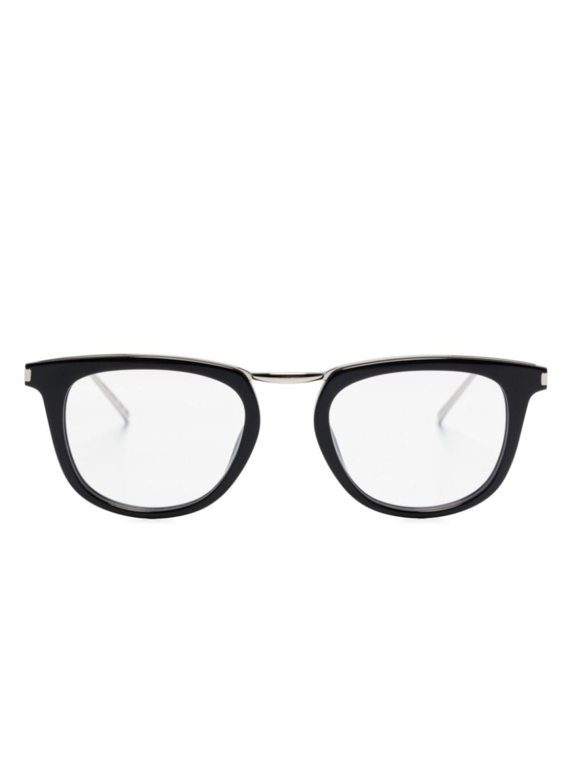 

Очки в квадратной оправе Saint Laurent Eyewear, черный