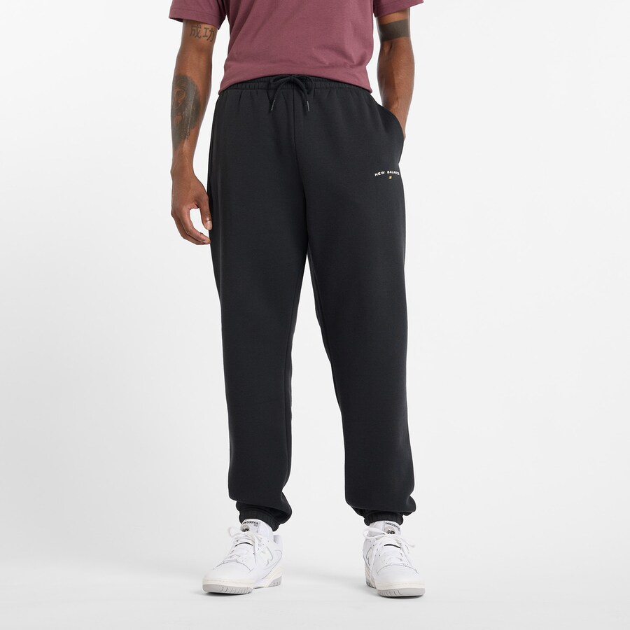 

Зауженные брюки new balance, черный
