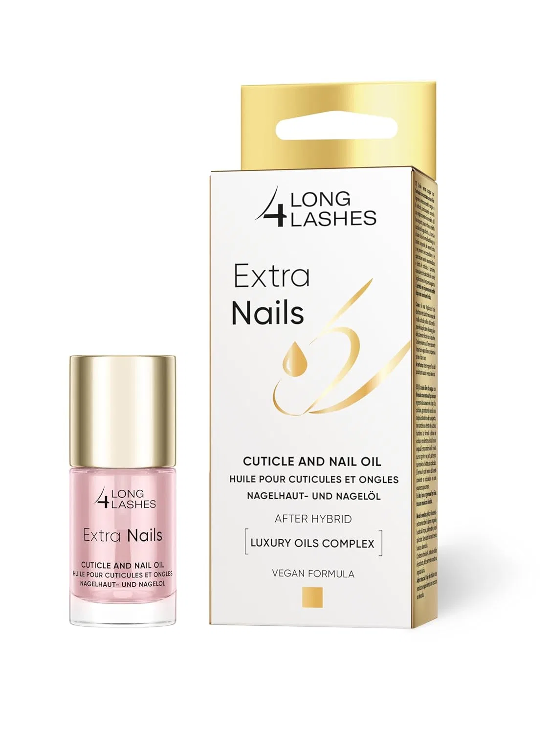 Масло для кутикулы и ногтей Long4Lashes Extra Nails 10 мл Long4Lashes