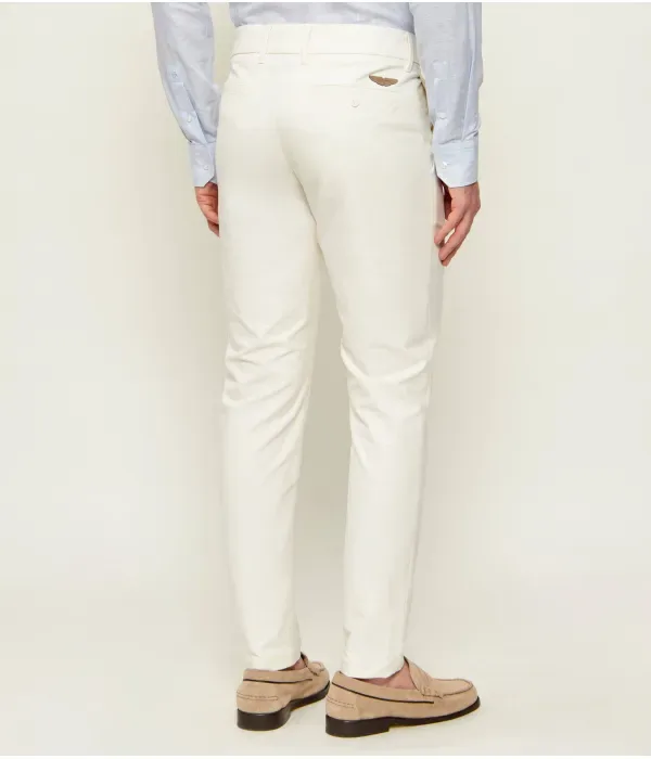 H-Kaiton1 Брюки slim fit Boss, экрю — фото 4