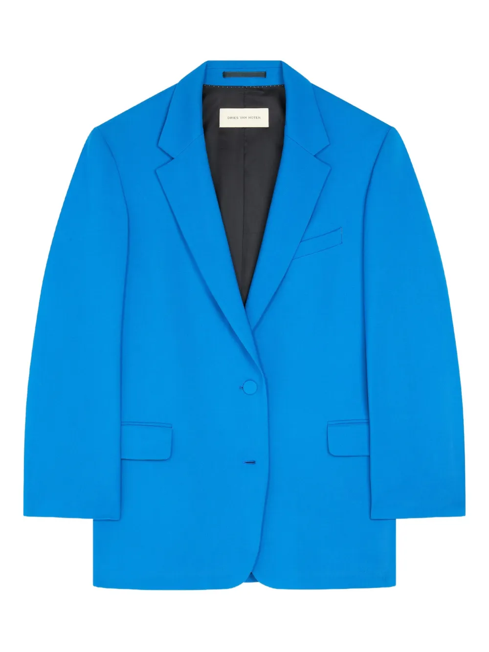 

Однобортный пиджак DRIES VAN NOTEN, синий