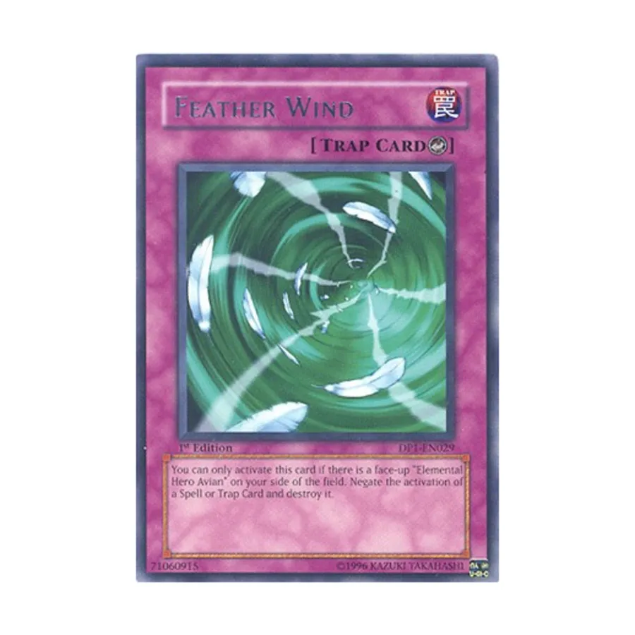 

CCG Перо Ветра (Редкий), Yu-Gi-Oh - Duelist Pack - Jaden Yuki 1 - Singles
