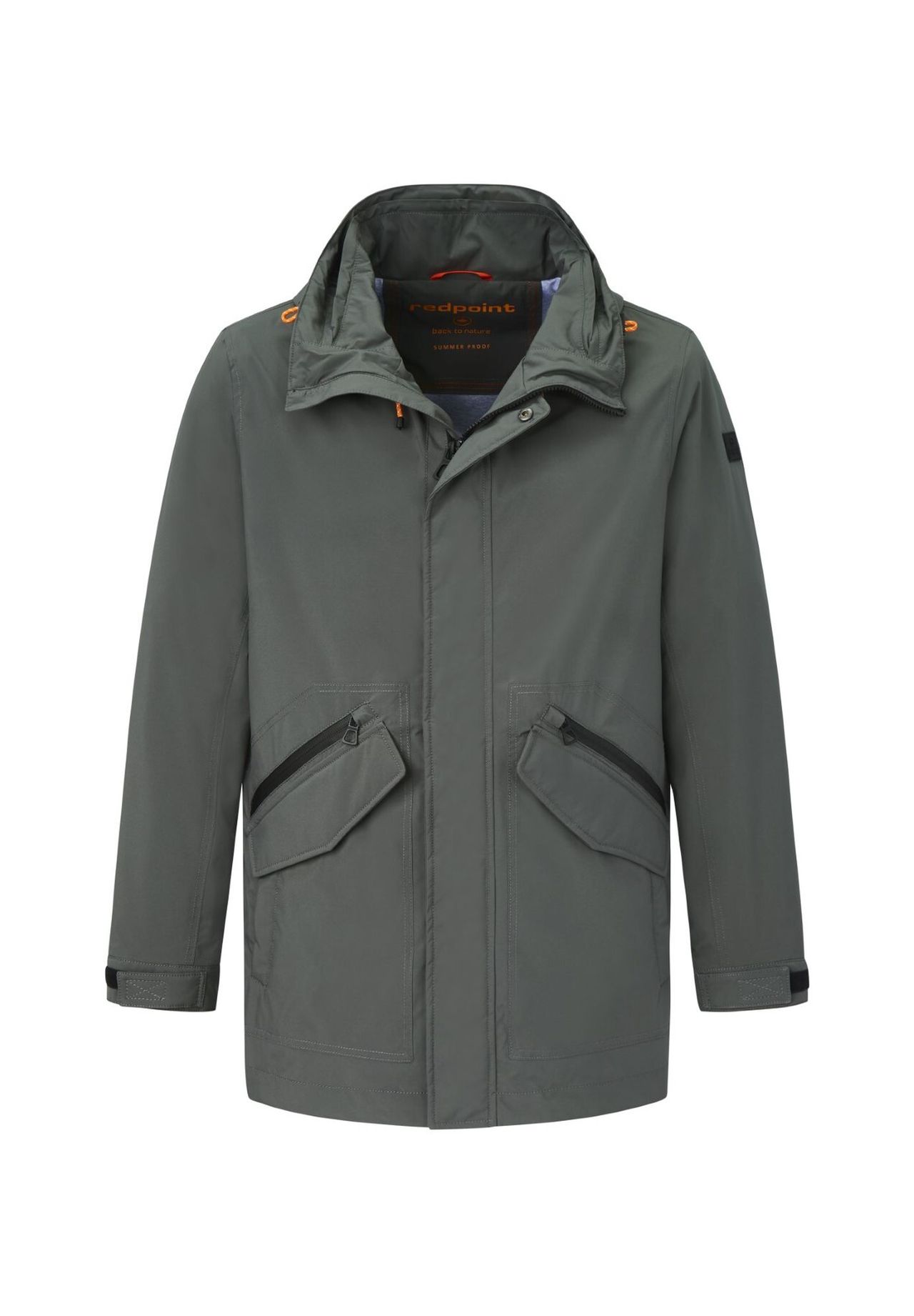 

Парка для улицы с функцией Protex и стрейчем DAMON Redpoint, зеленый