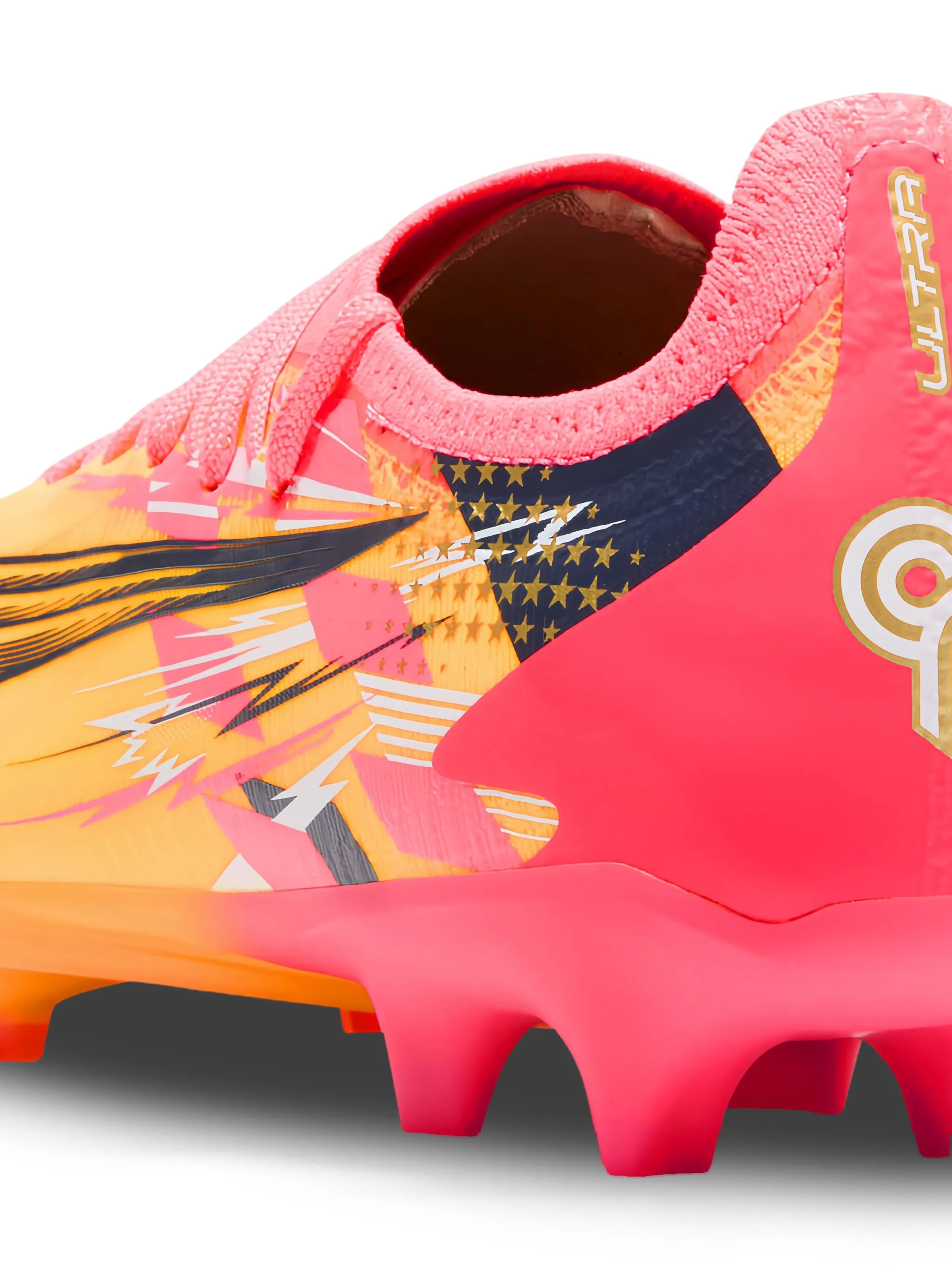 Кроссовки Ultra Ultimate FG AG Christian Pulisic - Copa América Pack Puma, красный — фото 4