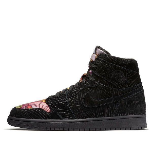 

Кроссовки 1 ретро высокие x помпа Air Jordan, черный