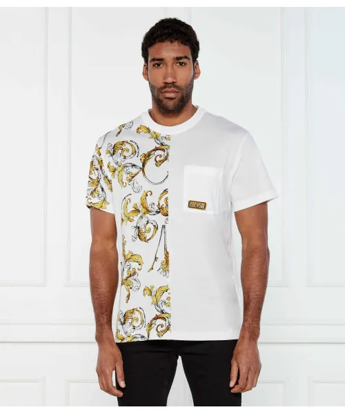 

Футболка Regular fit Versace Jeans Couture, белый