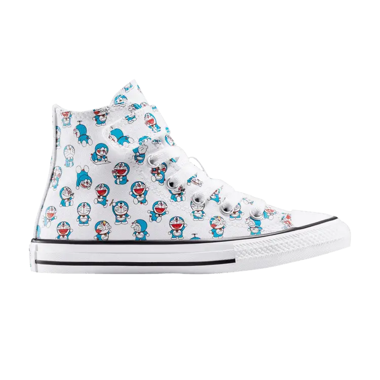 

Кроссовки Converse Doraemon x Chuck Taylor All Star EasyOn High PS 'Allover Doraemon Print', белый